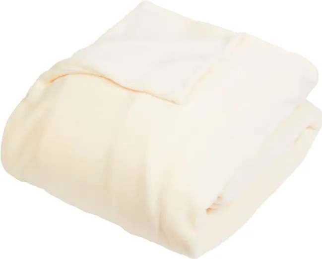 Studio home poliészter takaró 280 cm x 300 cm ecri és barna