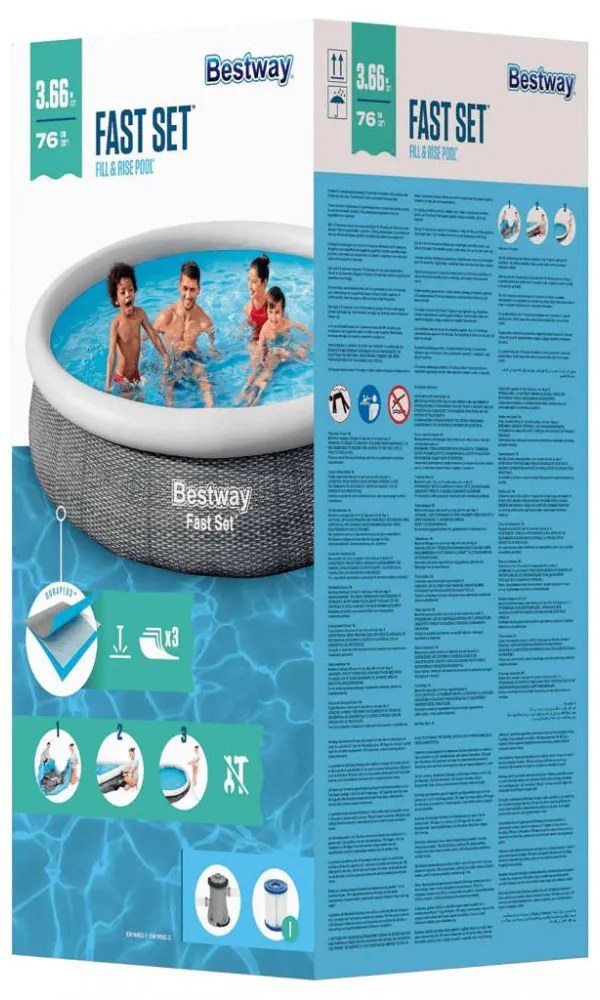 Bestway kerek medenceszett 366 x 76 cm