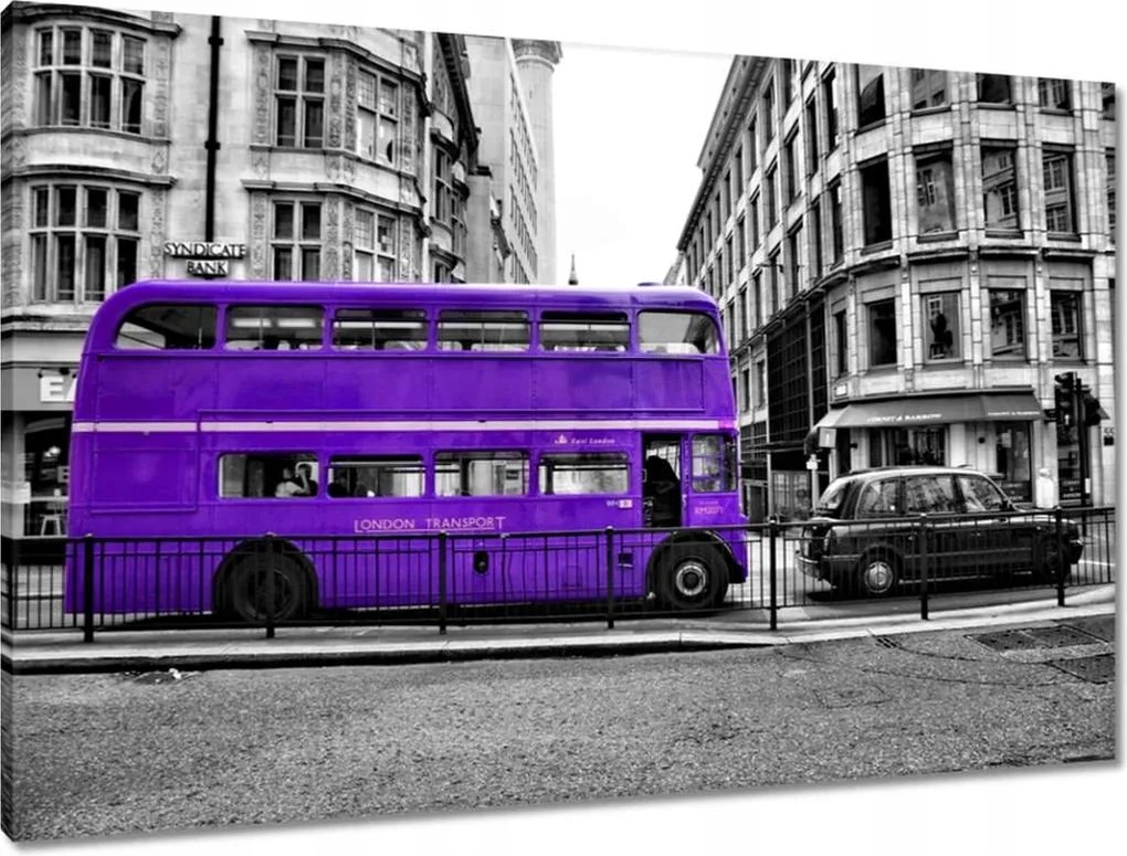 Vászonkép 90x60 London busz