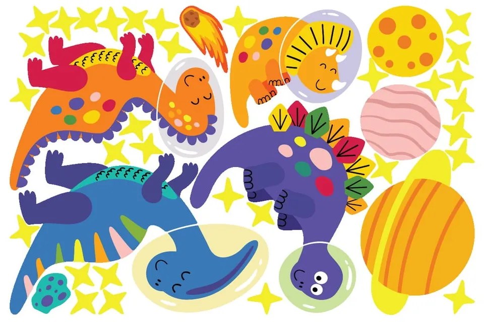 Dinosaurs gyerek falmatrica - Ambiance