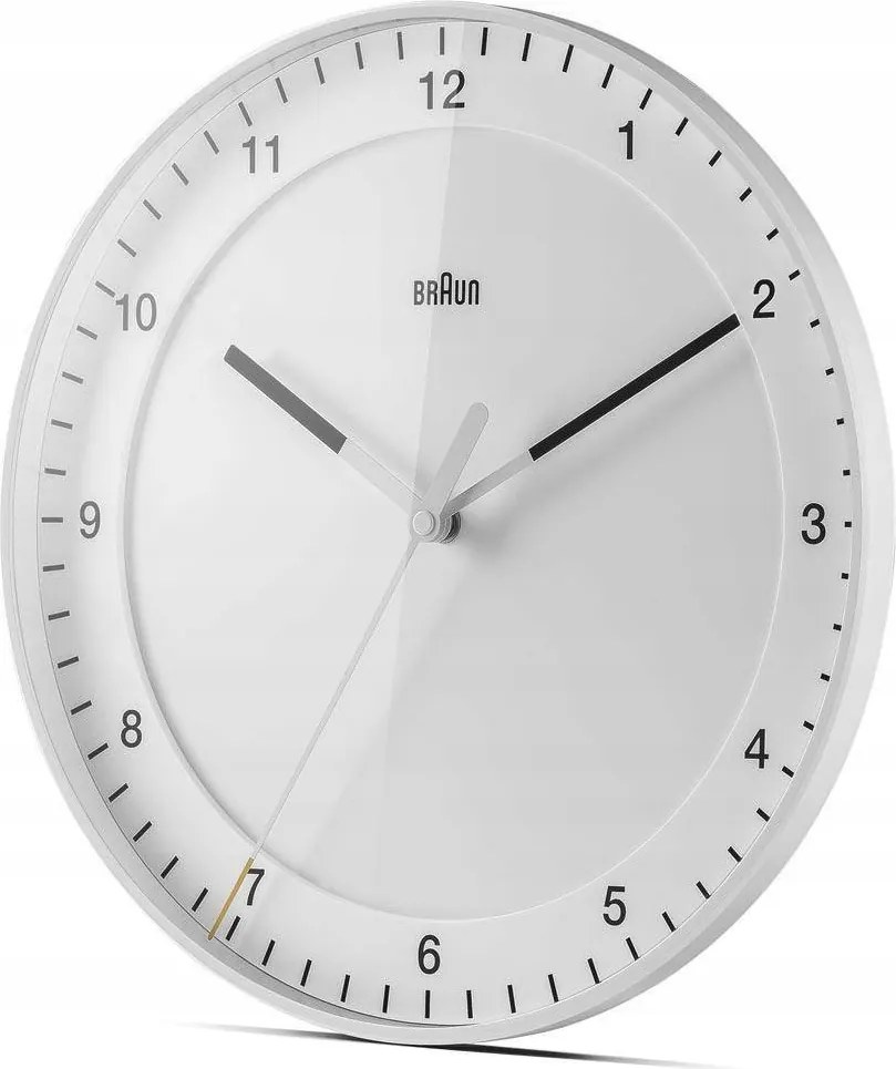 Fehér Klasszikus Falióra Braun BC17W 30 cm