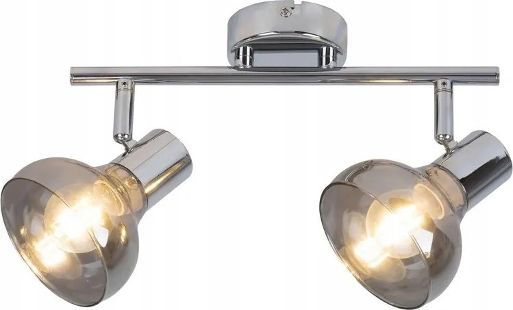 Holly mennyezeti spotlámpa max. 2x40W E14 IP20 króm