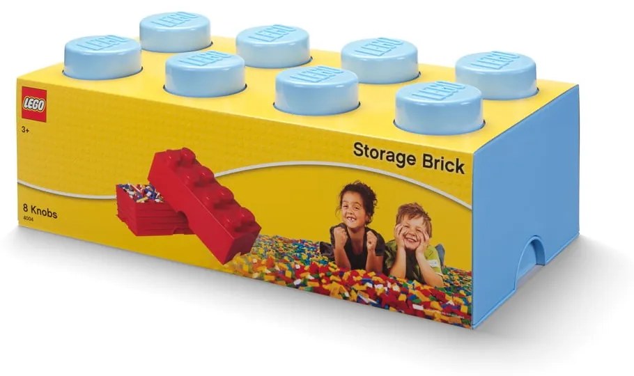 Világoskék tárolódoboz - LEGO®