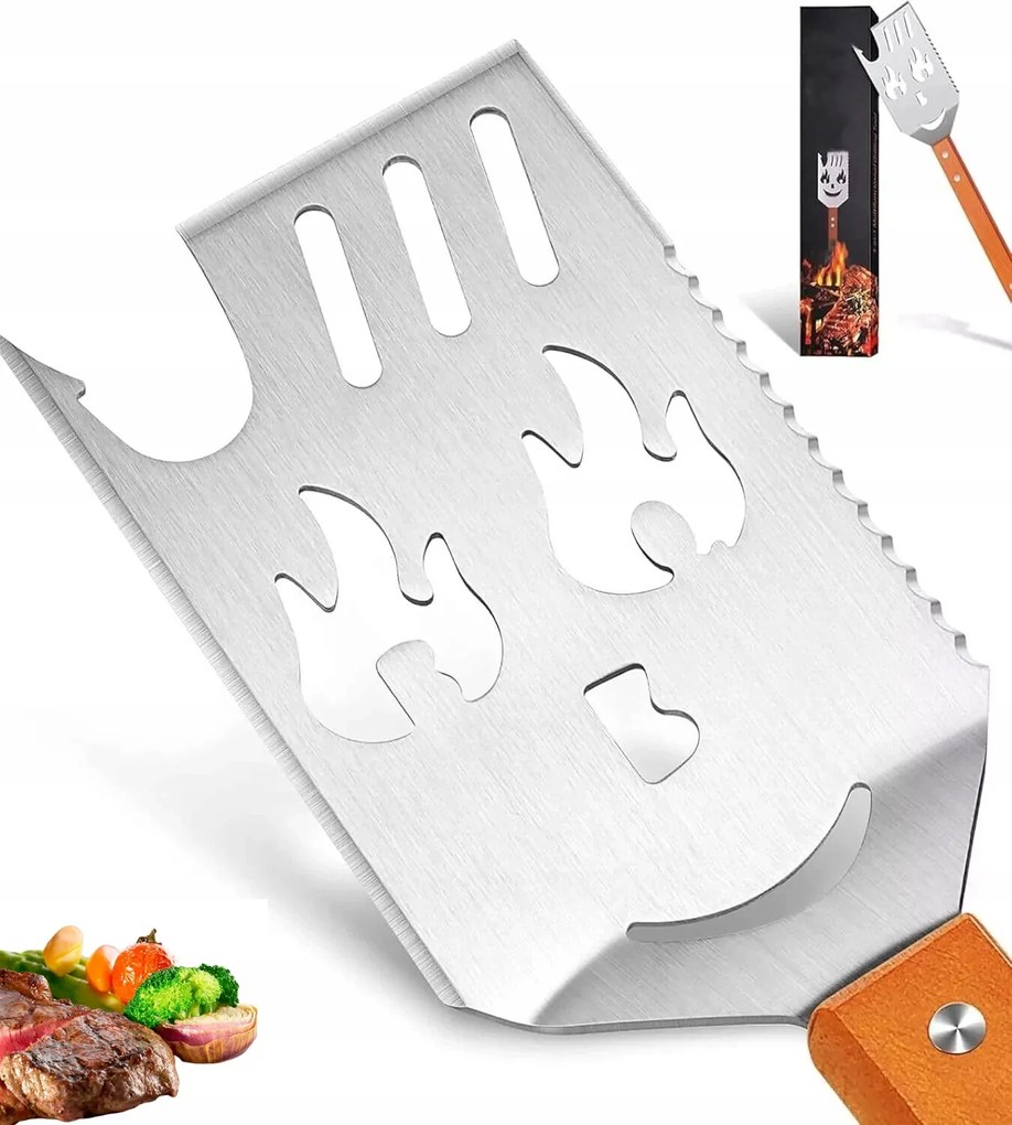 Grillező szerszám Lapát Fogó 8IN1