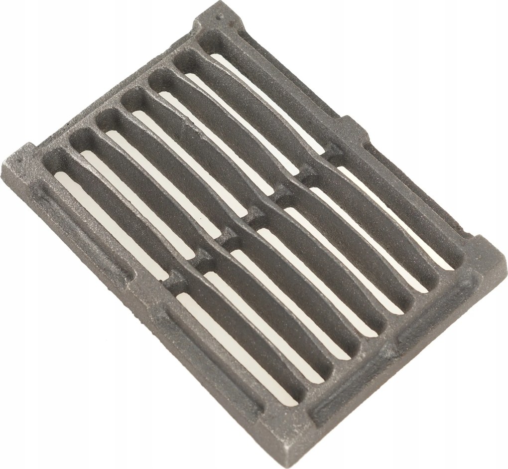 Öntöttvas Grillrács Kisbetét Konyhai Kandalló Kályhához 210 X 150MM Grillrács