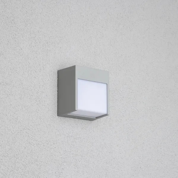 Brilagi - LED Kültéri fali lámpa TERNI LED/12W/230V szürke IP44