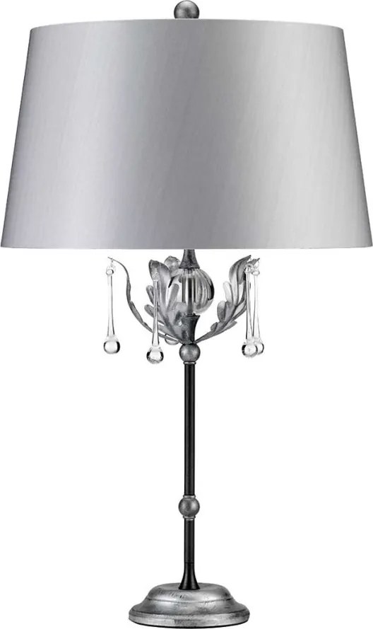 Elstead Lighting AMARILLI AML-TL-BLK-SIL Asztali lámpa 1x60W/E27