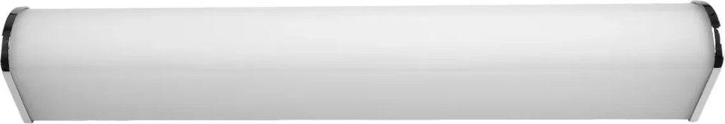 Fürdőszobai Led fali lámpa tükör fölé króm hosszúkás 41 cm IP44 Polux