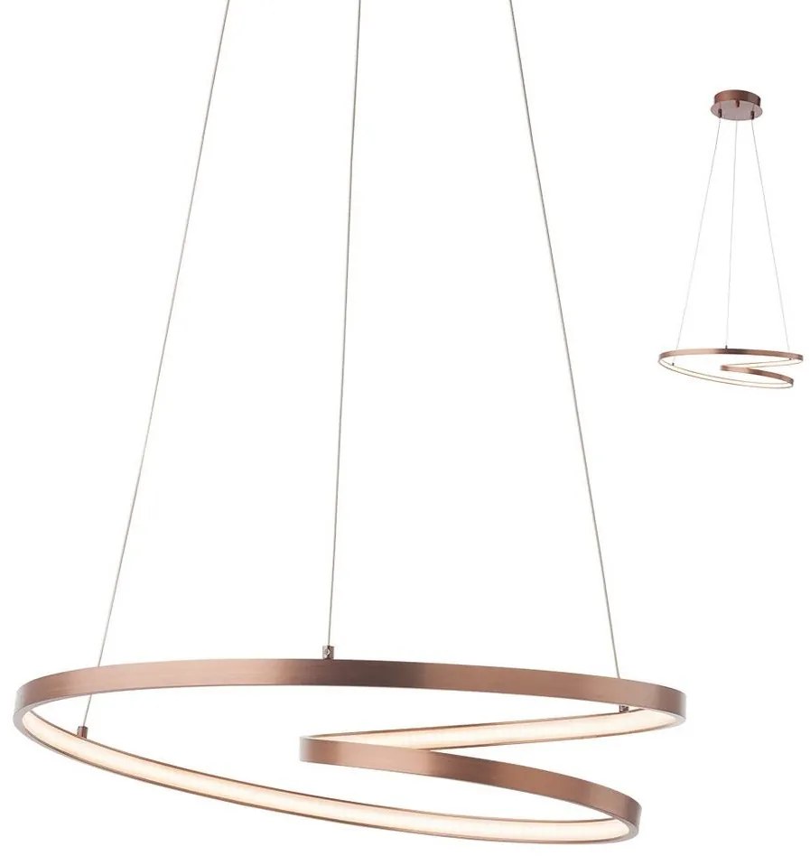 Redo 01-1378 - LED Csillár zsinóron AVENIR 1xLED/30W/230V