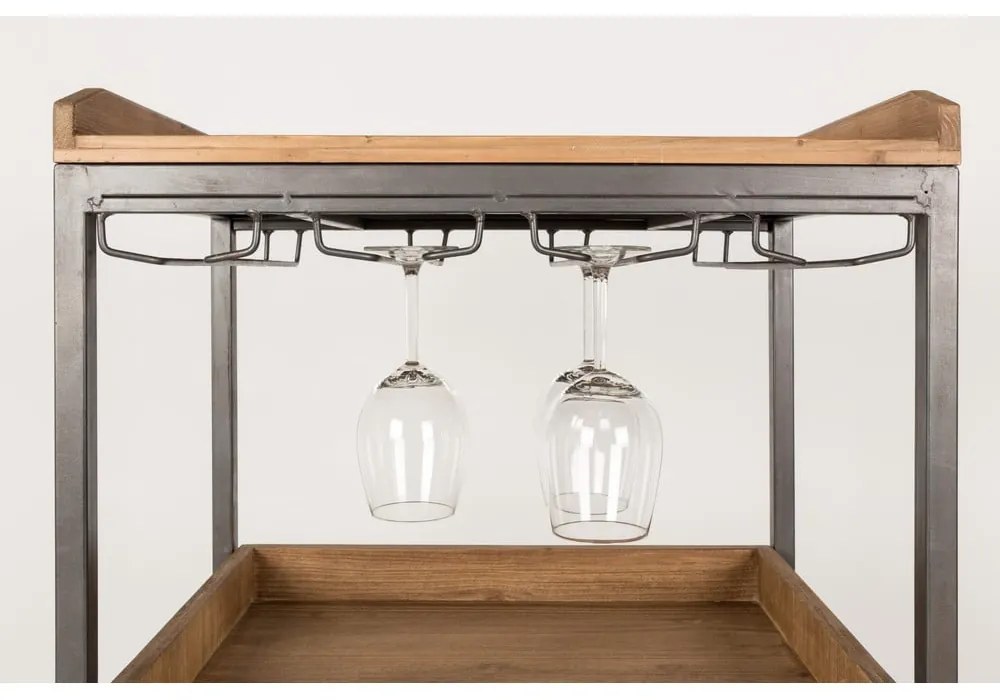 Edgar bortartó szekrény fenyőfából - White Label