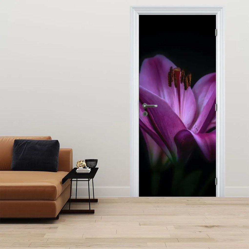 Fotótapéta ajtóra - Liliom (95x205cm)