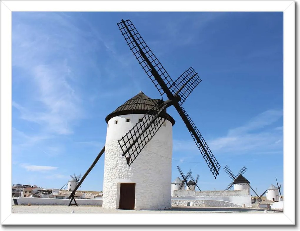 Poszterek keretben 40x30 Szélmalom