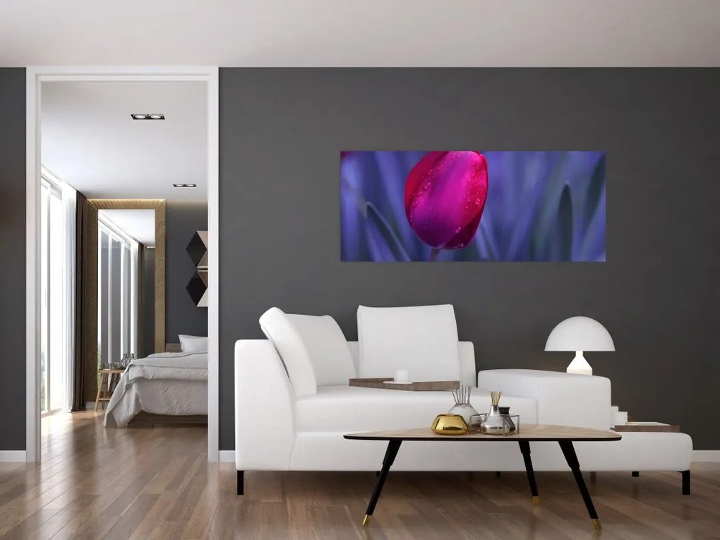 Tulipán bimbó képe (120x50 cm)