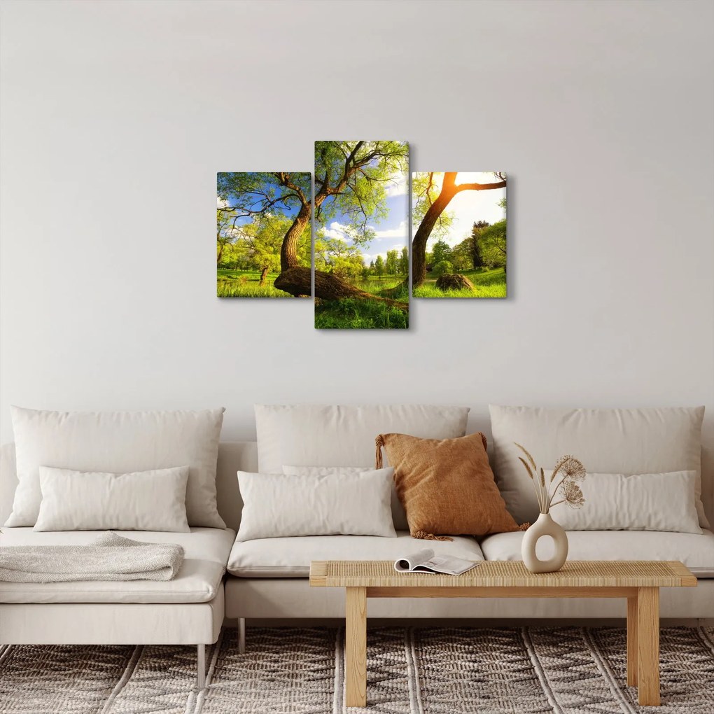 Kép egy tavaszi rétről (90x60 cm)