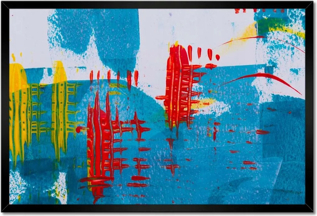 Poszterek keretben 60x40 Absztrakt Vízpumpa