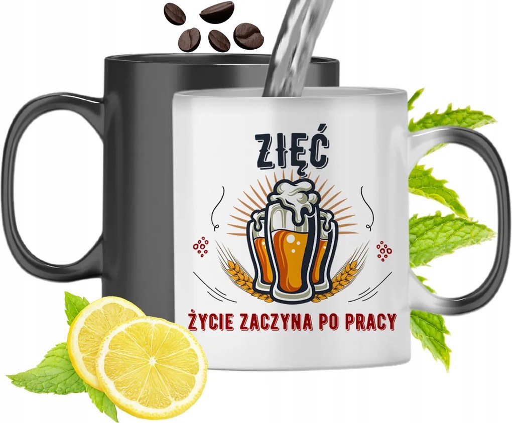 Mágikus Bögre Fényképes Színváltós Nyomtatott Fényképpel