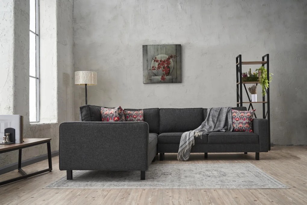 Sarokkanapé Kale Linen - Antracit