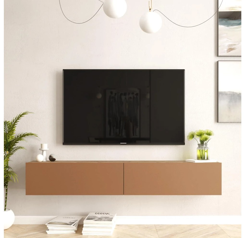 TV asztal/Szekrény France 8 (atlanti fenyő + tégla) . 1102147