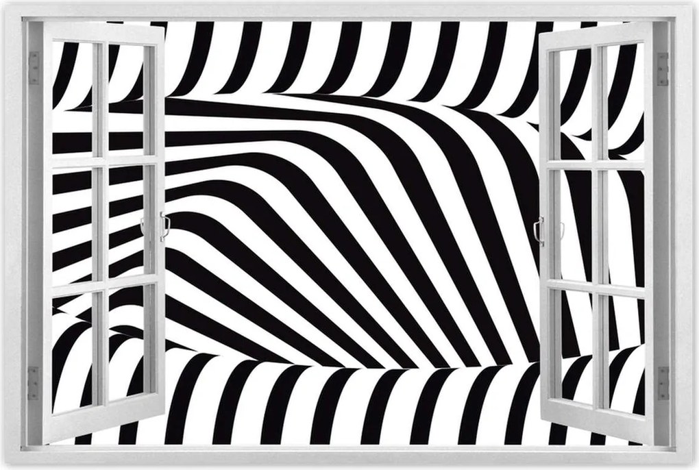 Poszterek 60x40 Absztrakt fekete-fehér