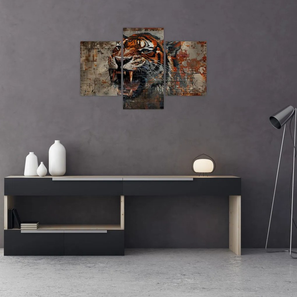 Kép - Téglatigris (90x60 cm)