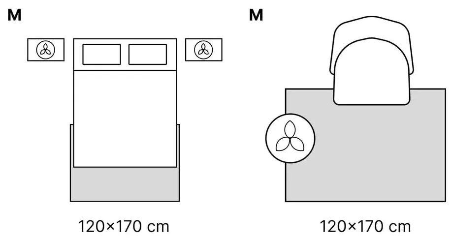 Krémszínű gyerek szőnyeg 120x170 cm Balloon – Universal