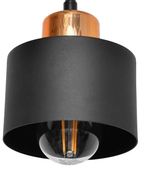 Csillár zsinóron EDISON 1xE27/15W/230V