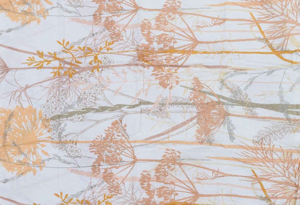 Renforcé pamut krepp ágynemű CARAWAY krémszínű Ágyneműhuzat mérete: 70 x 90 cm | 140 x 200 cm