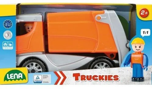 Lena Auto Truckies kukásautó figurával, 25 cm