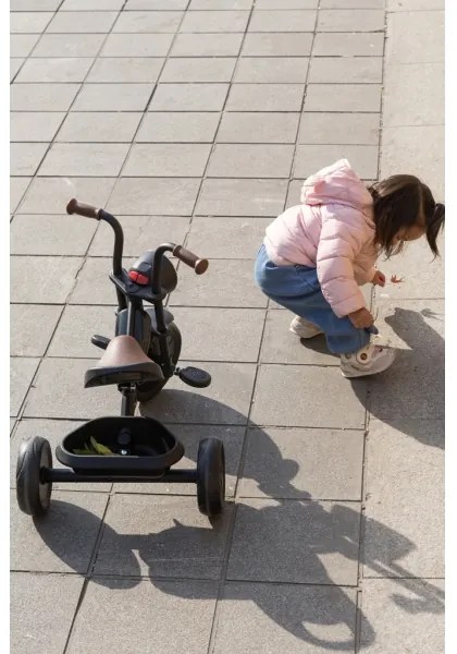 QPlay - Gyermek tricikli TRIDURO fekete