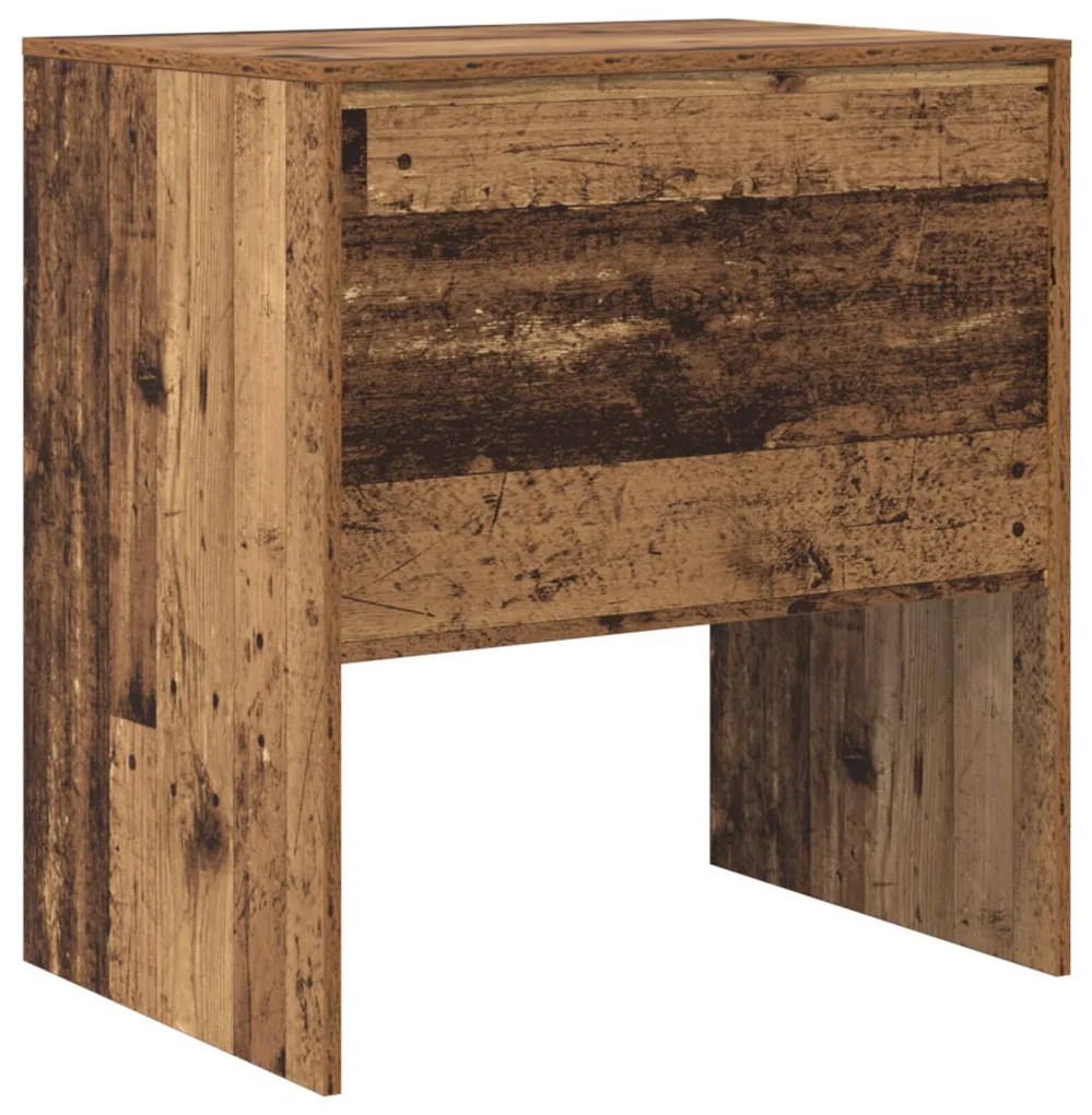 Íróasztal Régi fa MDF 70 x 50 x 76 cm Egyszerű Íróasztal