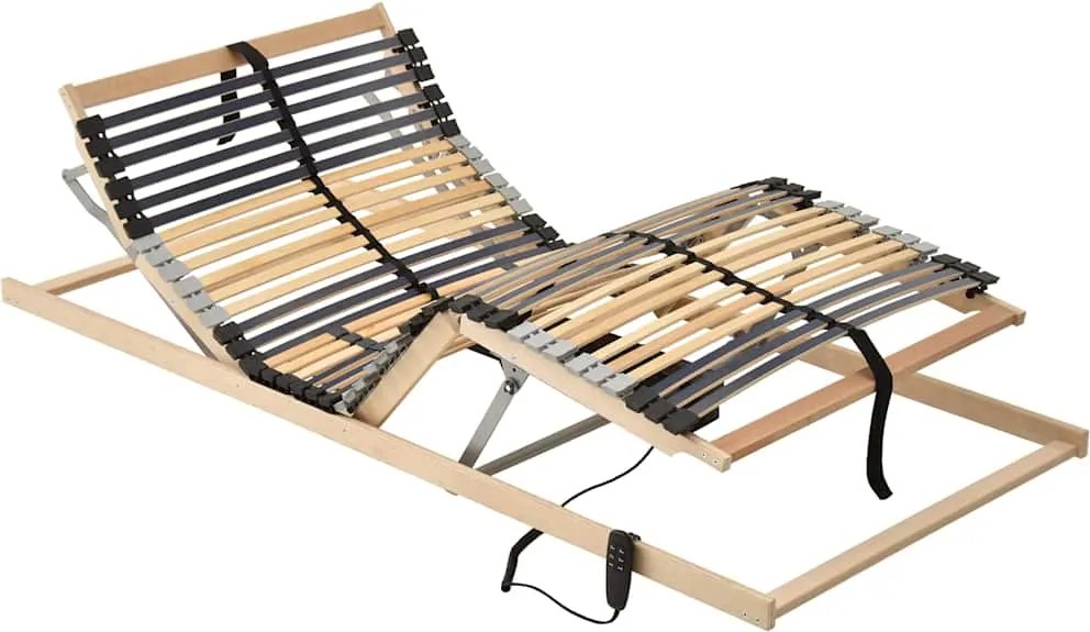 vidaXL Lécalap Barna 80 x 190 cm Tömör bükkfa