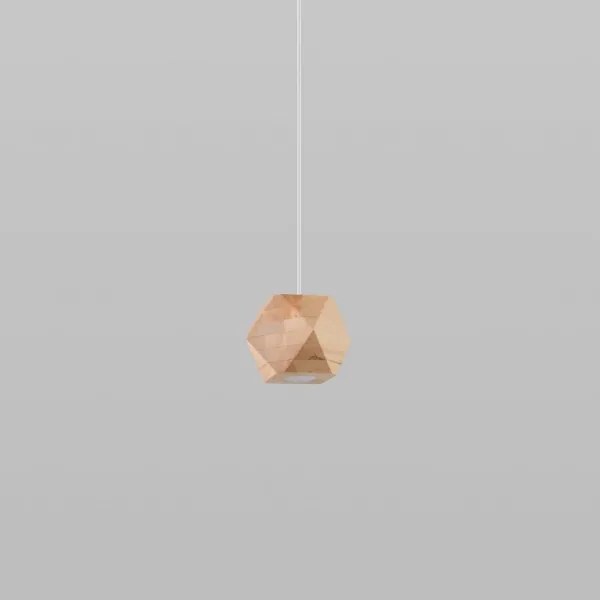 Sollux SL.1011 - Csillár zsinóron WOODY 1xGU10/40W/230V