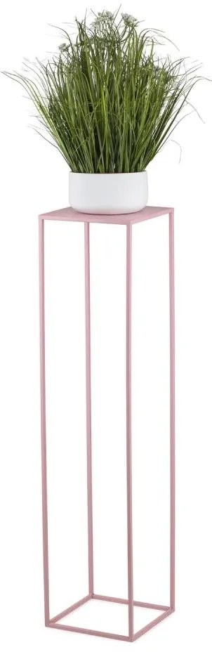 Virágállvány 100x24 cm rózsaszín