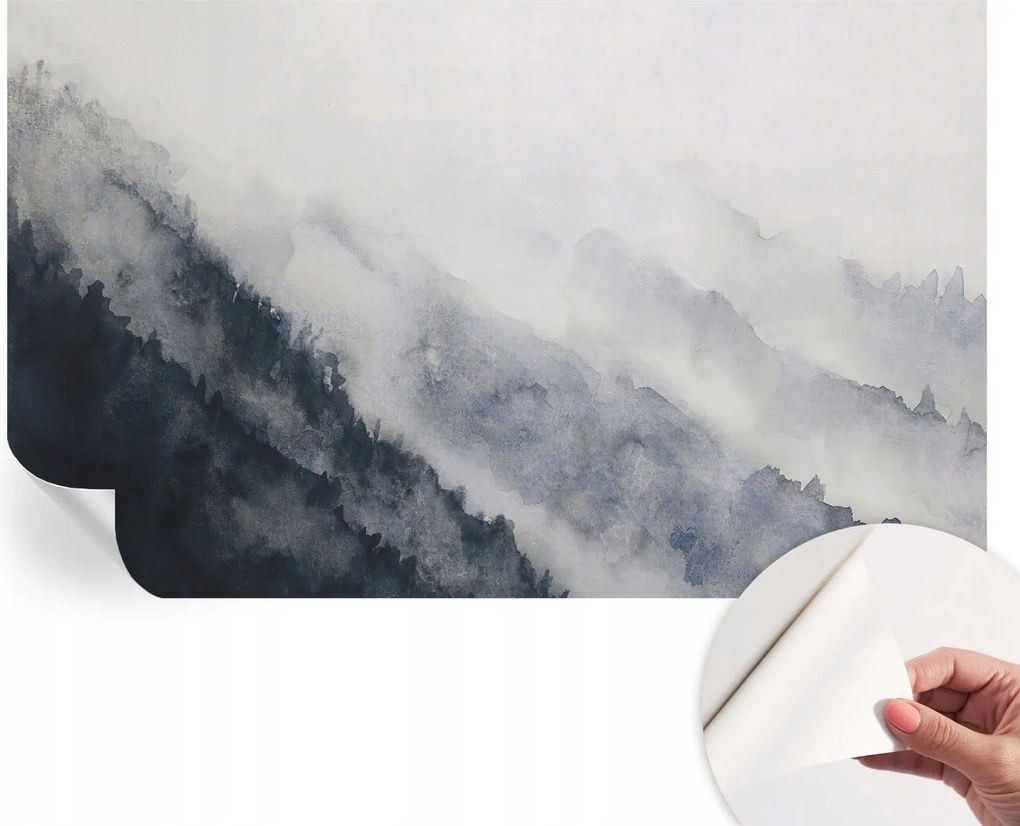 Fotótapéta Dekoratív Fali Tapéta Hegyi köd képek 416x254