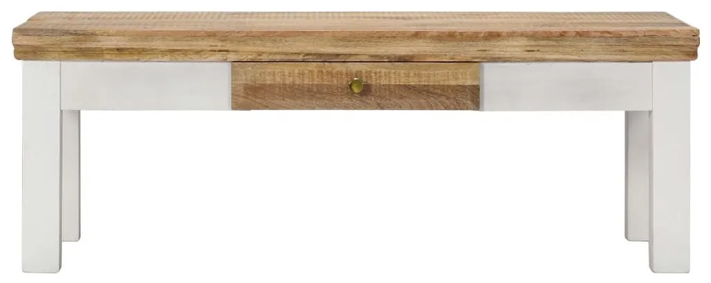 tömör mangófa dohányzóasztal 110 x 50 x 40 cm