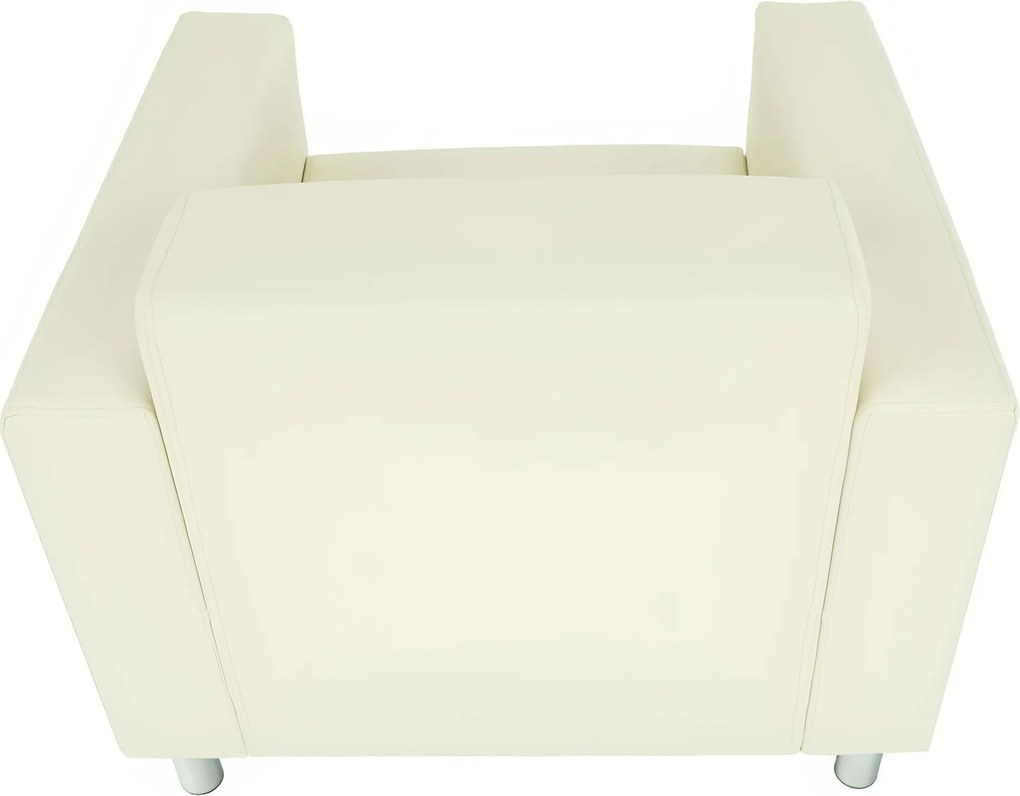 Fotel, textilbőr bézs, HOMKER