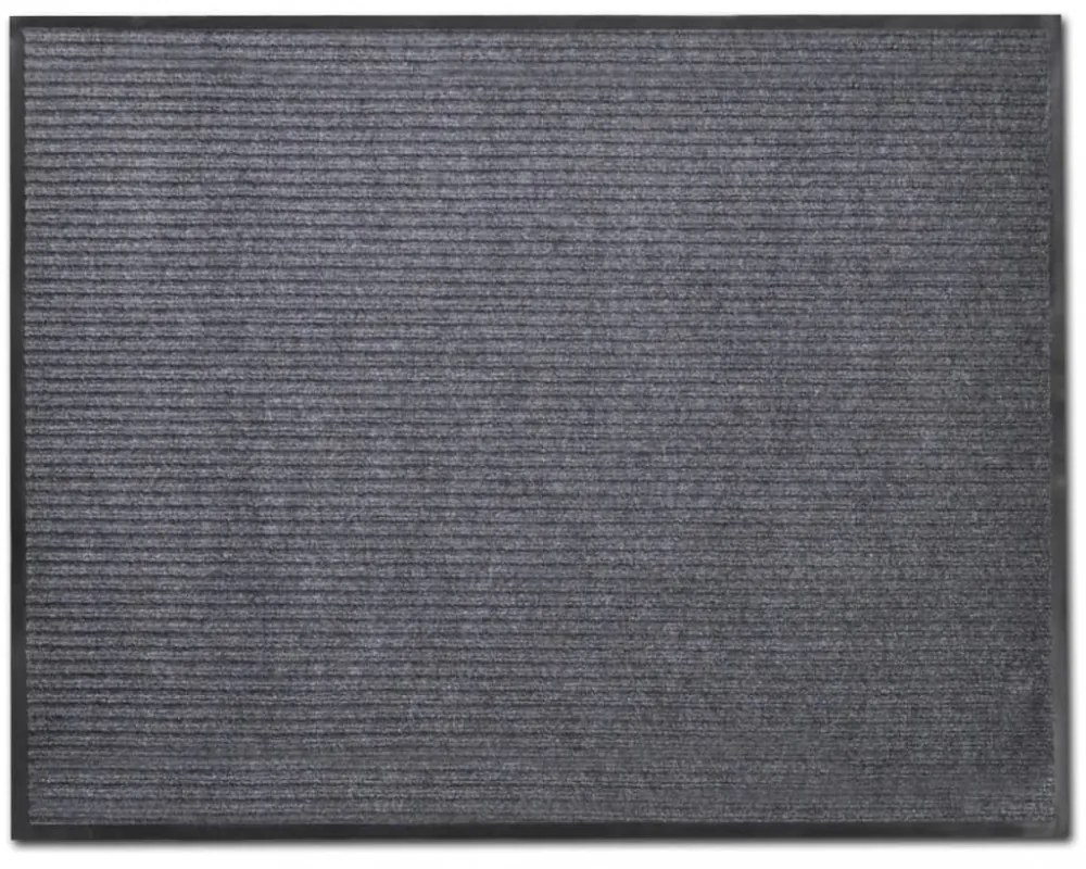 4 db szürke PVC lábtörlő 90 x 60 cm