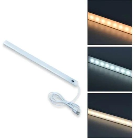 Fáklya 30 Cm USB LED Fénycső Kéz Érzékelős ki-be Kapcsolással 7W 5V Konyhai Szekrény Fény Led Cső Ledcső