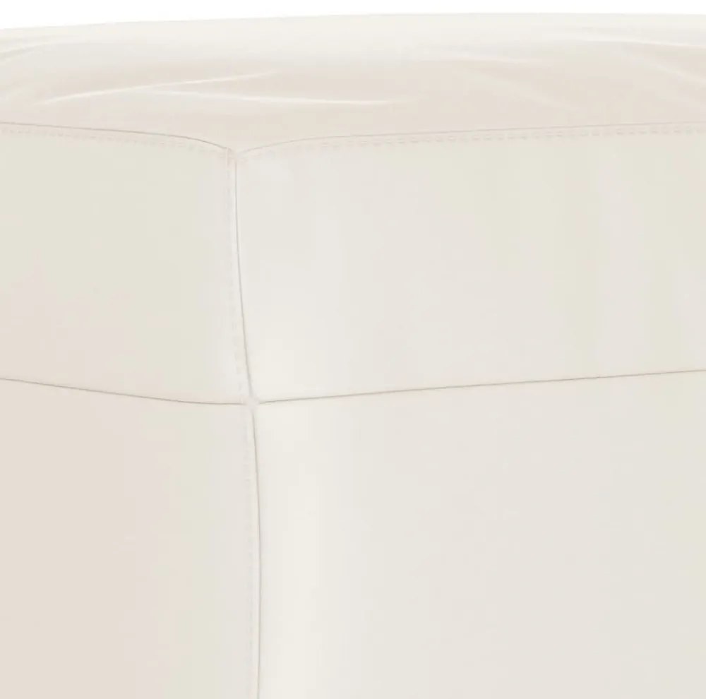 bézs mikroszálas szövet pad 100x35x41 cm