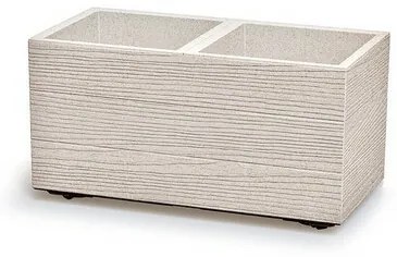 MADERA CASE ECO WOOD virágtartó 57,7 cm, fehér, S