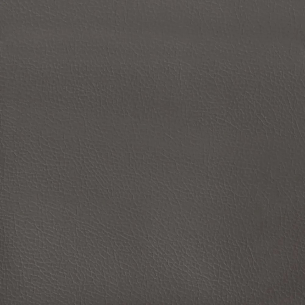 vidaXL szürke műbőr pad 100 x 35 x 41 cm