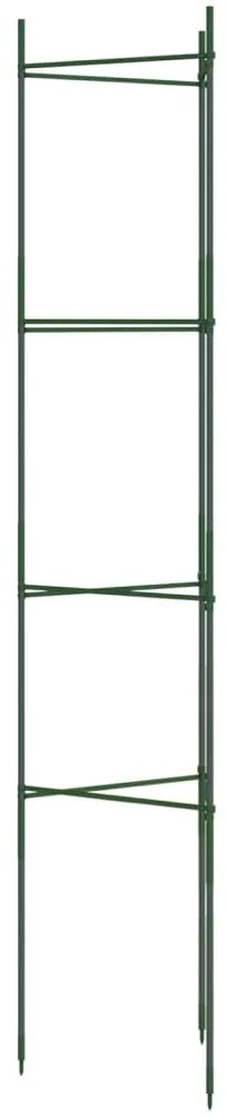 2 db acél és polipropilén paradicsomketrec 154 cm