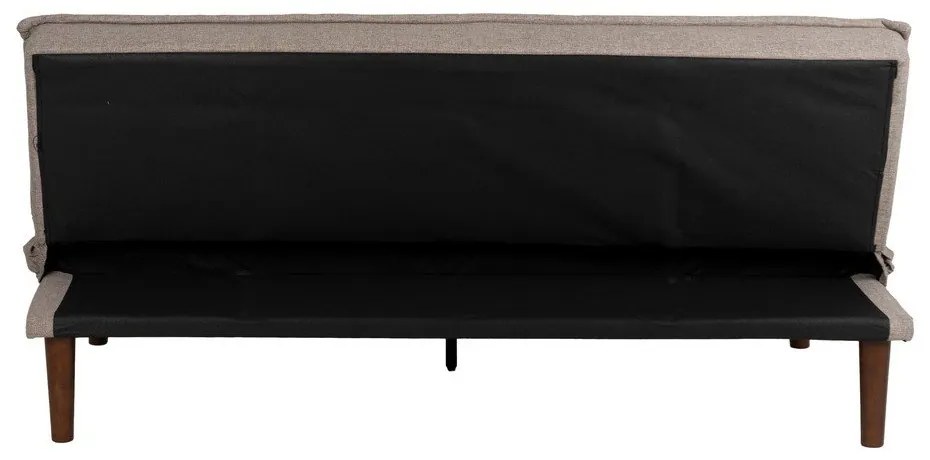 Szürkésbézs zsenília kinyitható kanapé 181 cm – Ixia