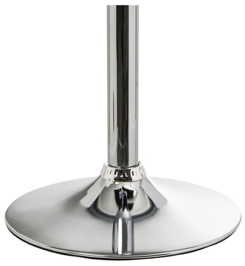 Fehér bőr utánzat állítható magasságú bárszék szett 2 db-os (ülésmagasság 93 cm) – Casa Selección