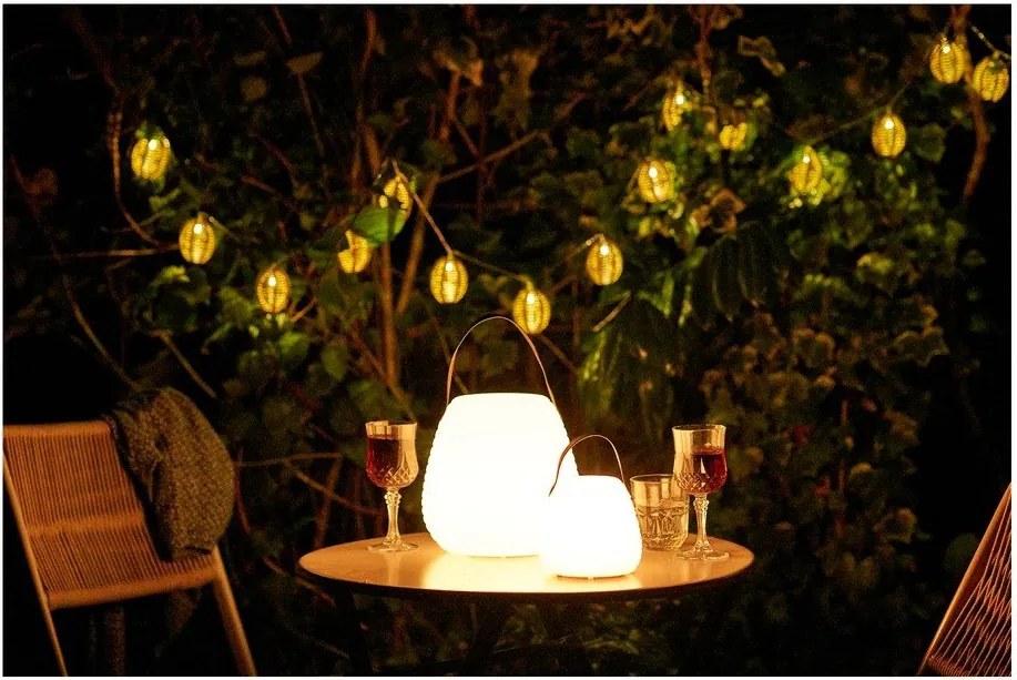 USB LED hordozható kültéri lámpa ø 20,5 cm Derry – House Nordic