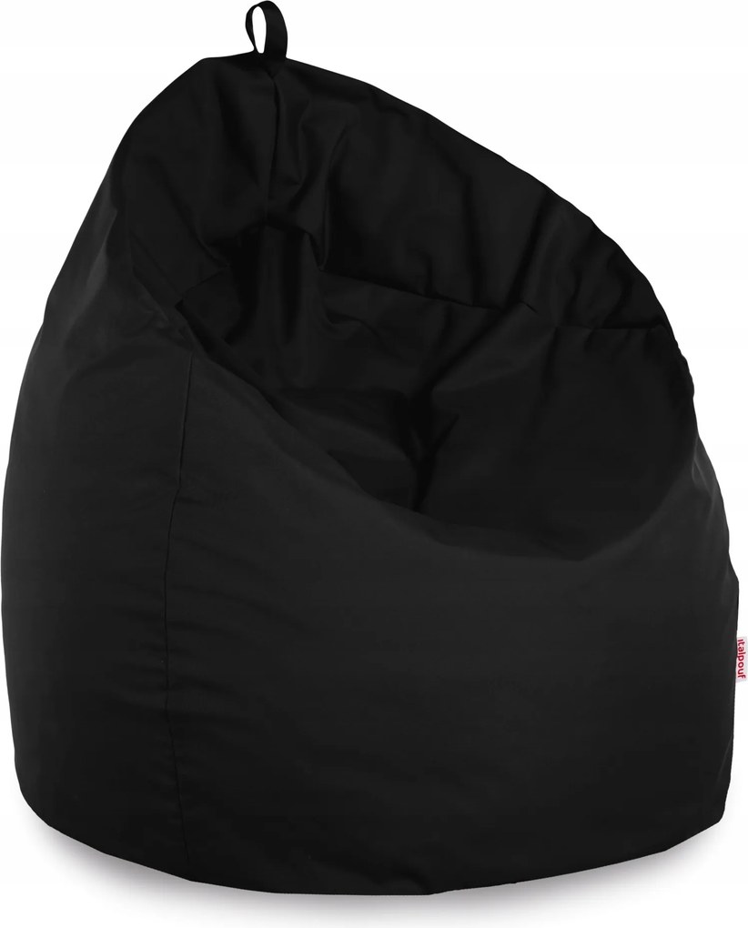 Kerti táska XXL Fekete fotel puff Nylon