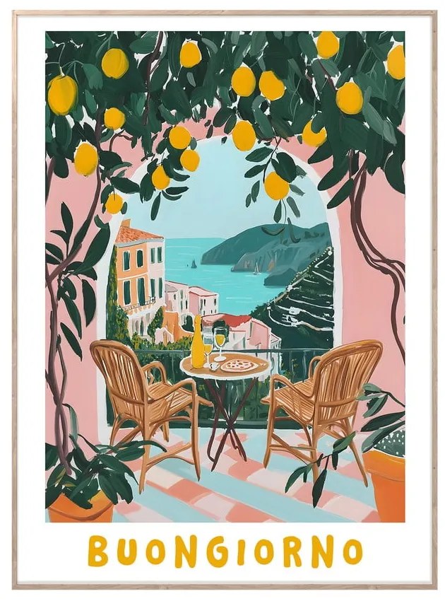 Kép 50x70 cm Balcony I – Styler