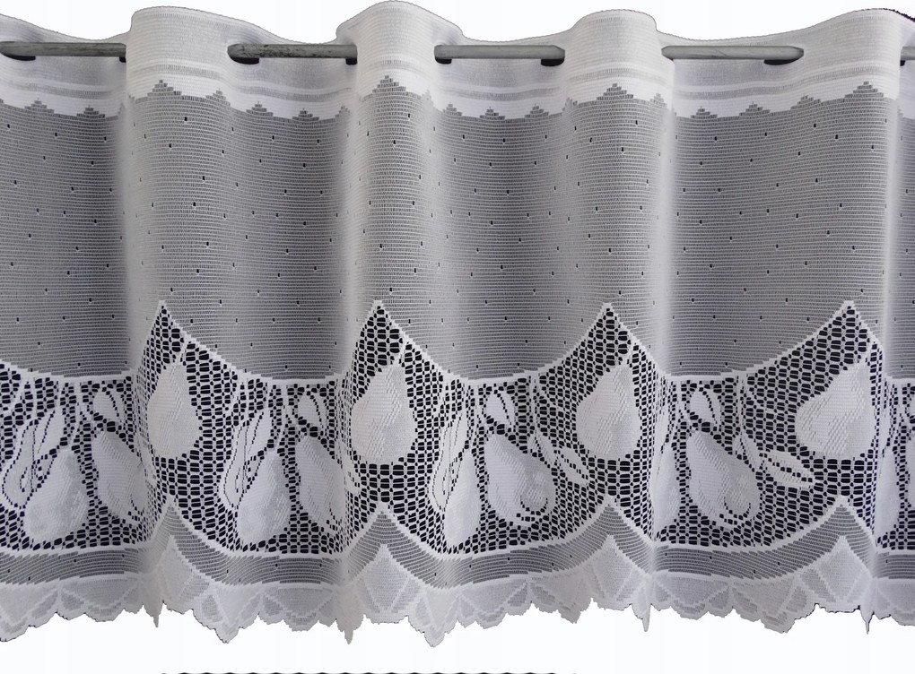 Mg Irigység jacquard 638/68 Fehér 300x50cm Gyümölcs M