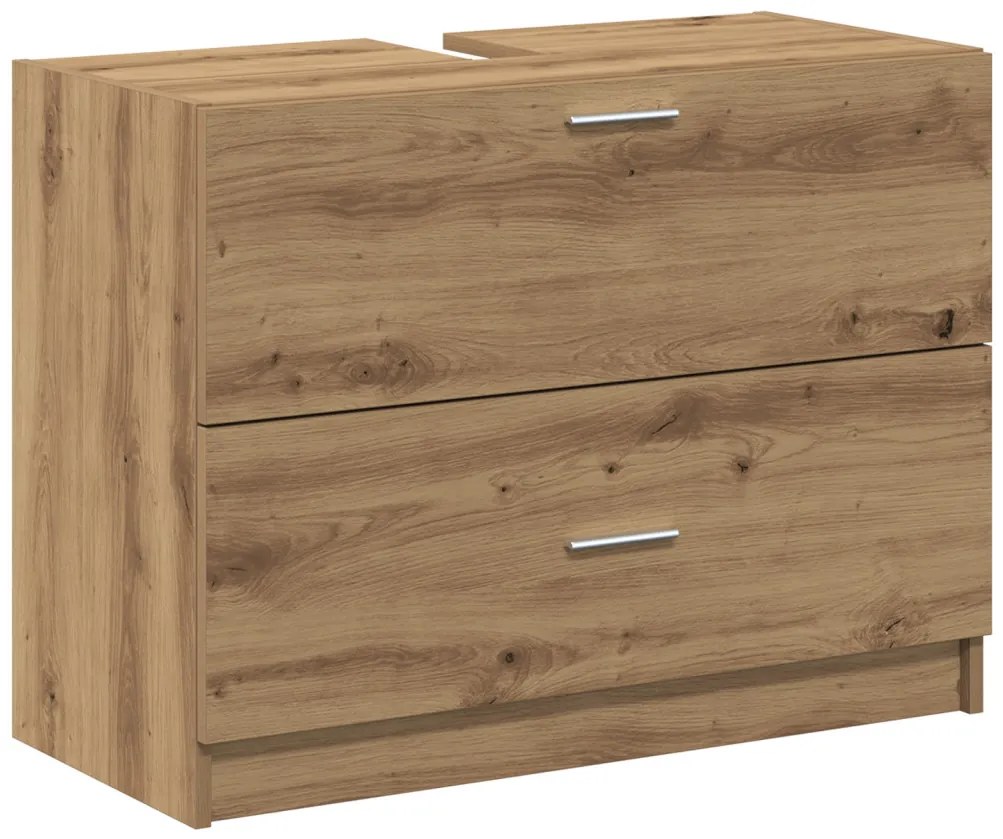 Mosdószekrény Mesteri Tölgy 78x37x59 cm Műanyag