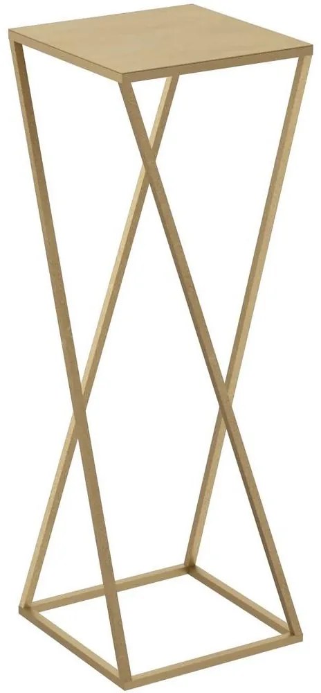 Luminex Virágállvány 70x24 cm arany LU0437